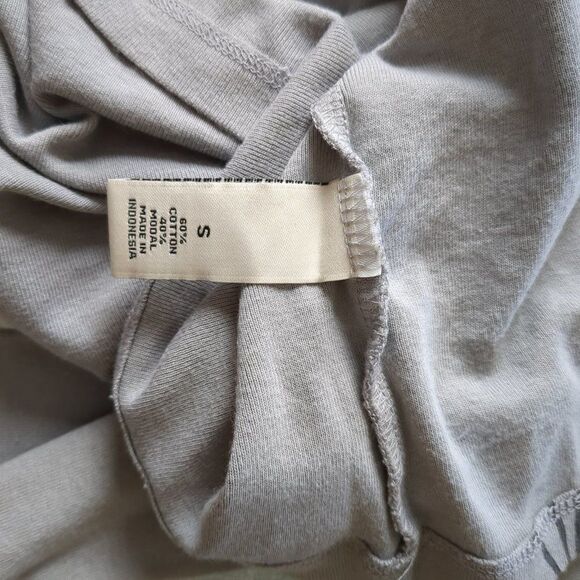 FRENCH LAUNDRY Womens Top Grey with Floral Graphic Design 3/4 Sleeve, Sz S - Picture 5 of 7